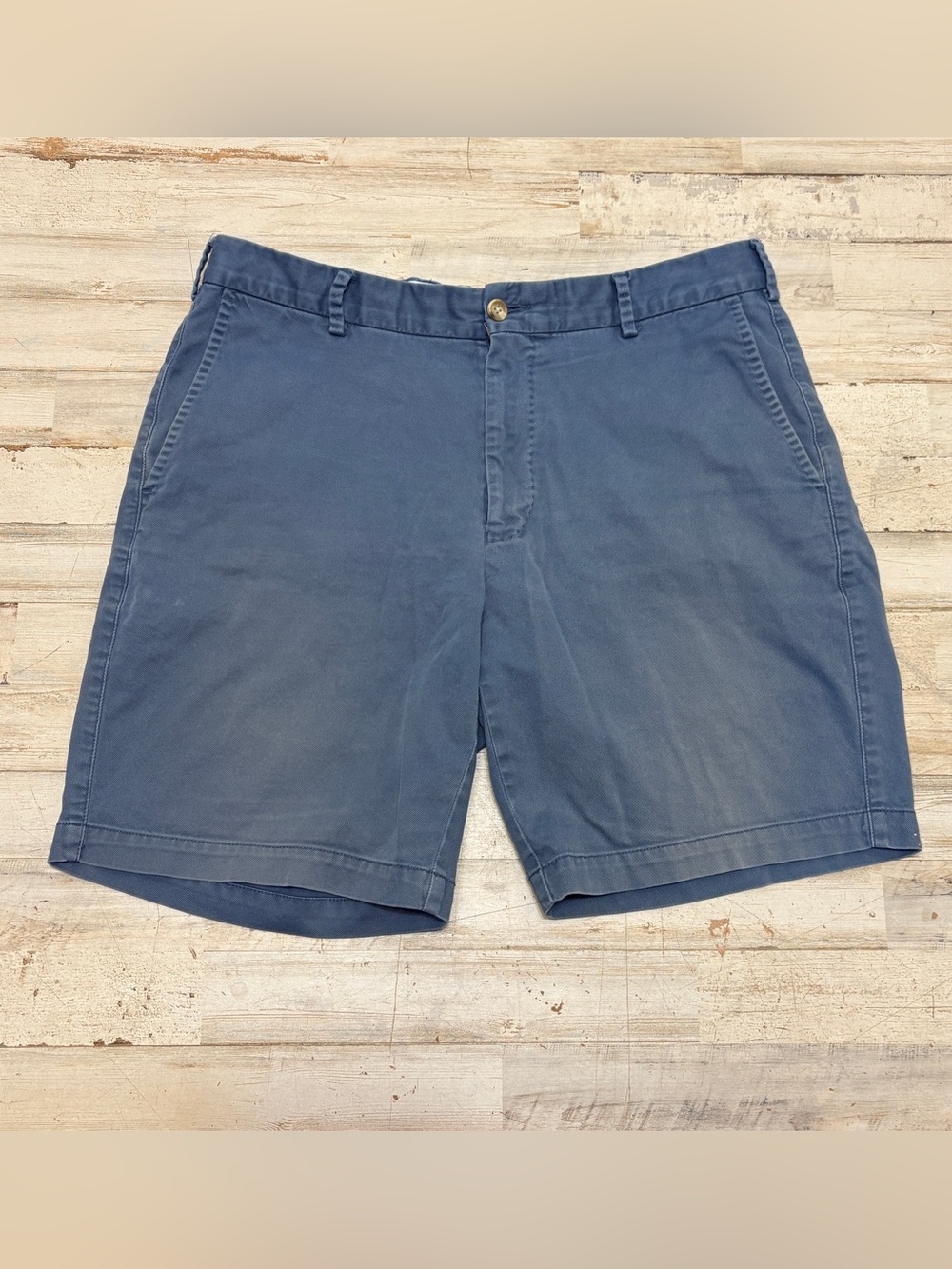 Peter Millar Shorts Men’s Size 33 Blue Chino Golf Pima Cotton Flat Front Casual